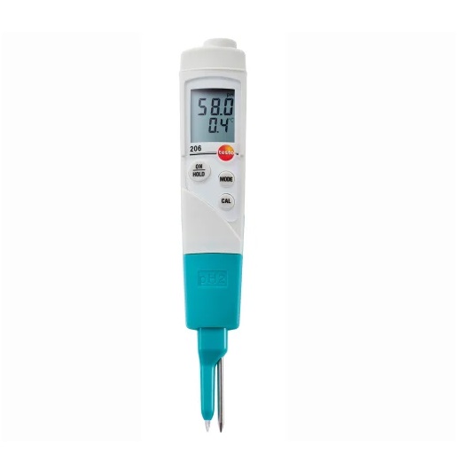 testo 206-pH2 - Misuratore di pH/ temperatura in materiali semi-solidi