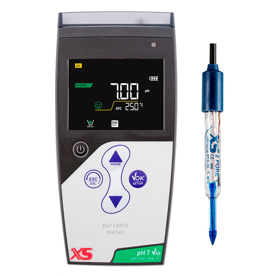 PH 7 VIO Completo di elettrodo a penetrazione XS 2 Pore T